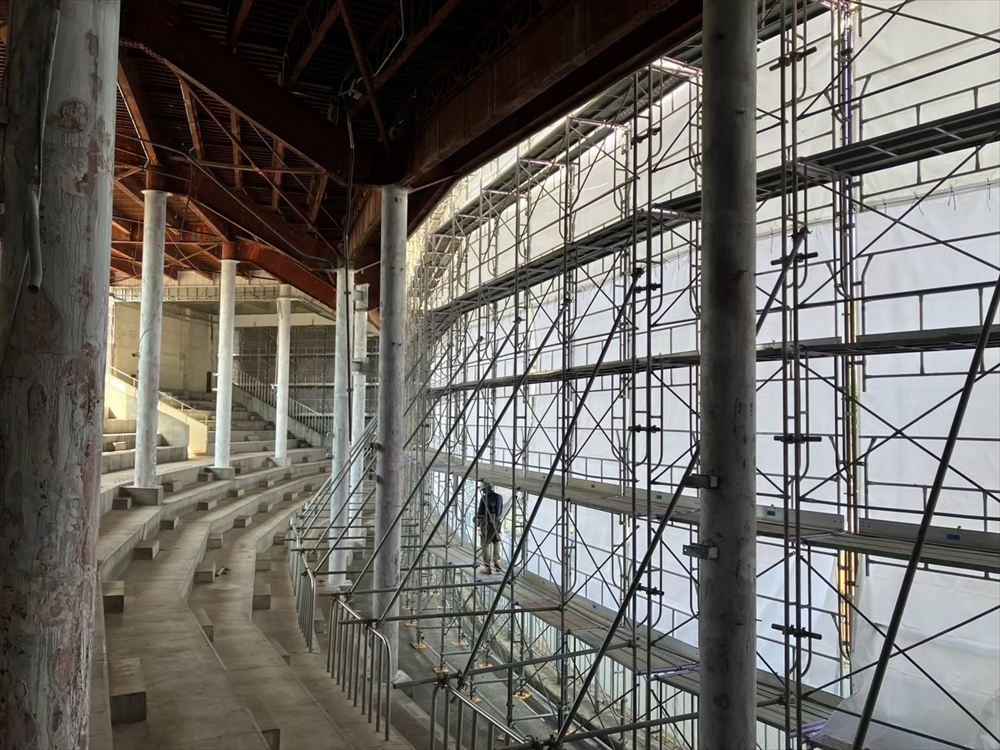 小田原競輪場　除去工事