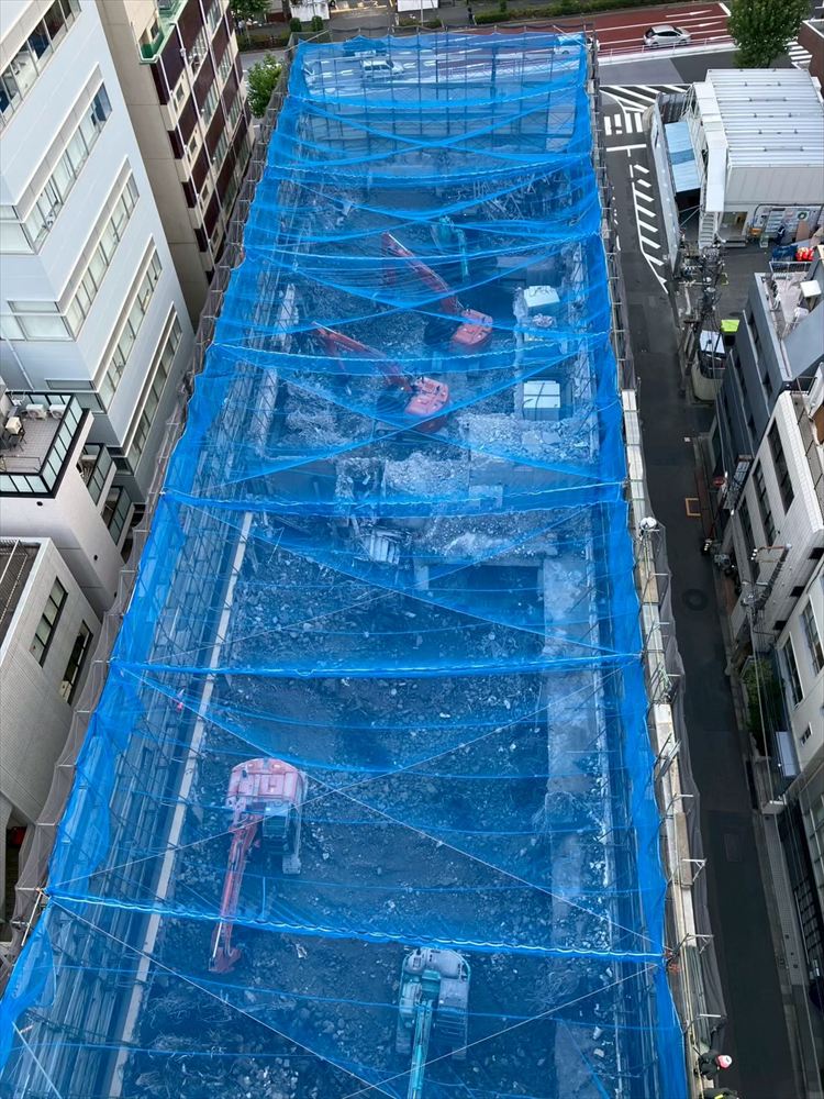 銀行協会神田ビル解体工事